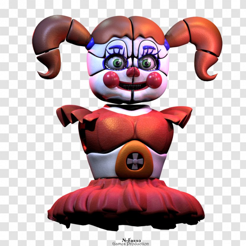 Five Nights At Freddy's: Sister Location The Silver Eyes Circus Infant Clown Transparent PNG