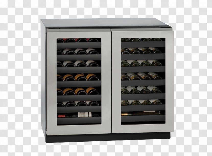 Wine Cooler Refrigerator Bottle Cellar Transparent PNG