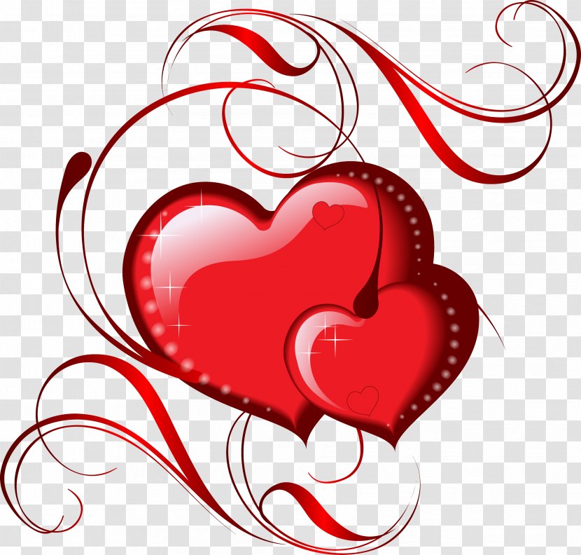 Heart Clip Art - Valentine's Day Transparent PNG