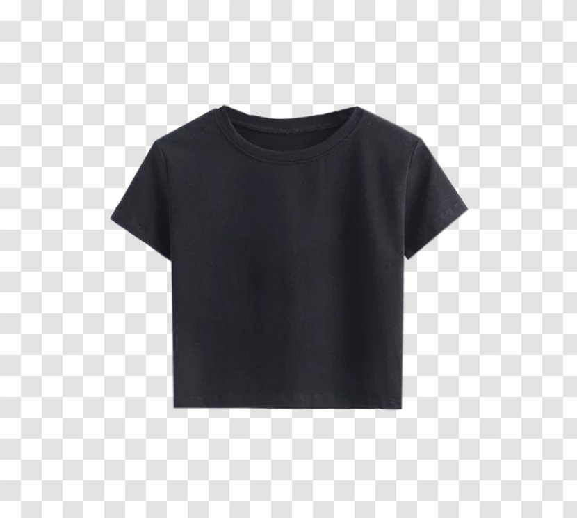 Long-sleeved T-shirt Crew Neck - Cuff - Jacinth Transparent PNG