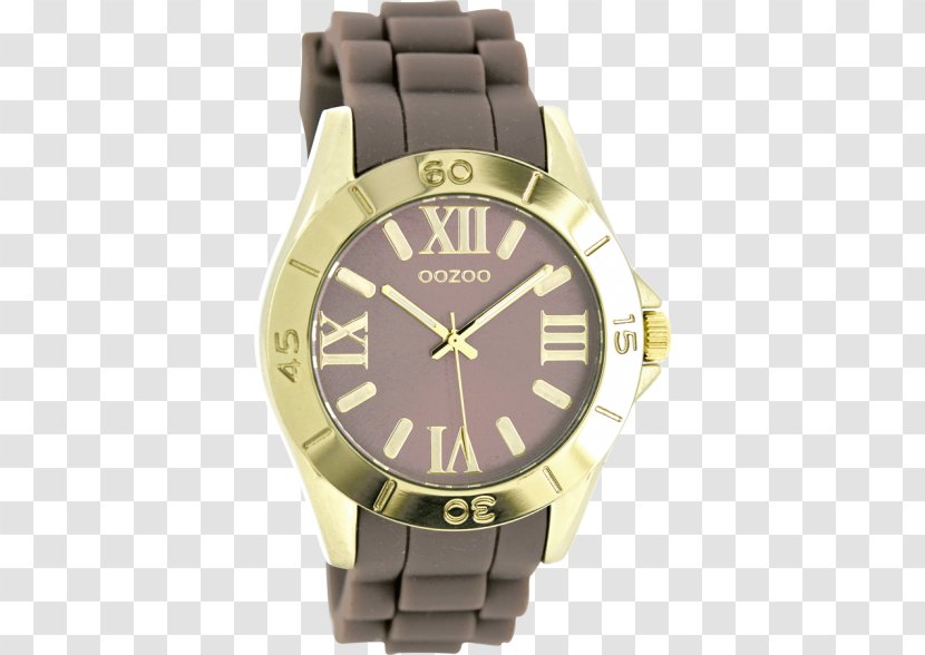 Watch Clock Face Taupe Clothing - Time Transparent PNG
