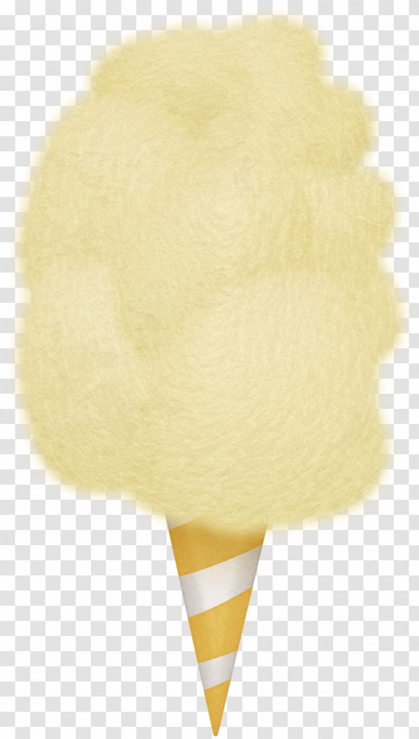 Cotton Candy Ice Cream Cone - Gratis Transparent PNG