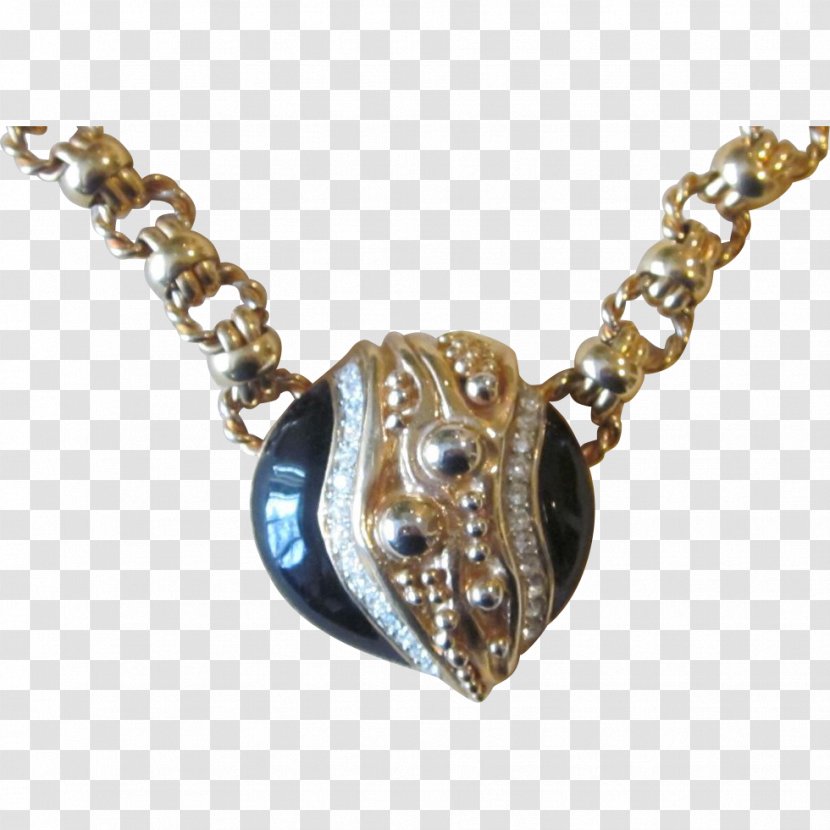 Locket Necklace Silver Designer Gemstone - Vintage Clothing Transparent PNG