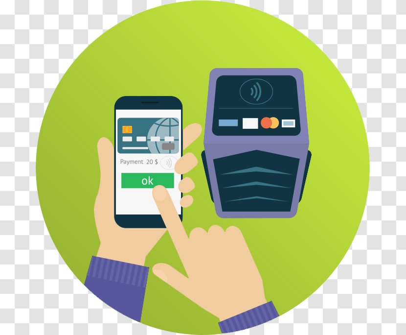 Mobile Payment E-commerce System Advertising Contactless - Nearfield Communication - Telephony Transparent PNG