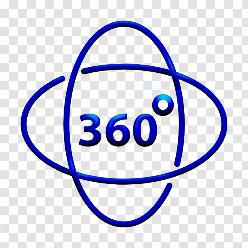 Virtual Reality Icon 360 Degrees Icon Arrow Icon Transparent PNG