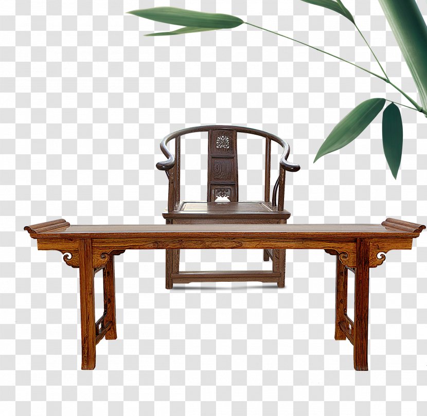 Table Chinoiserie Chair Furniture Fengmu - Home Antiquity Transparent PNG