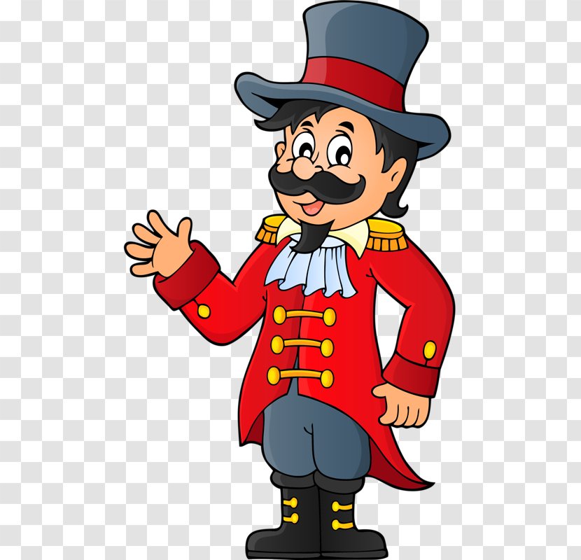 Circus Ringmaster - Silhouette Transparent PNG