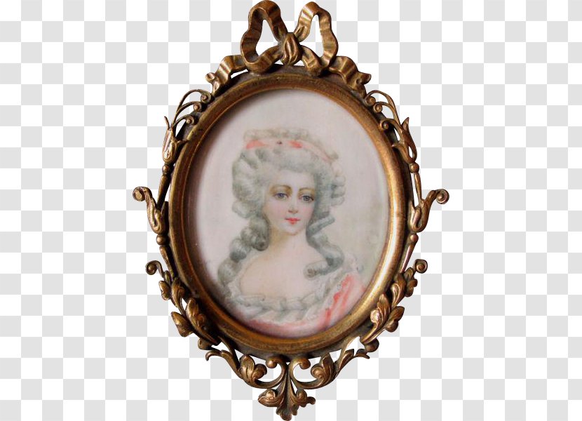 Locket Picture Frames Oval - Portrait Miniature Transparent PNG