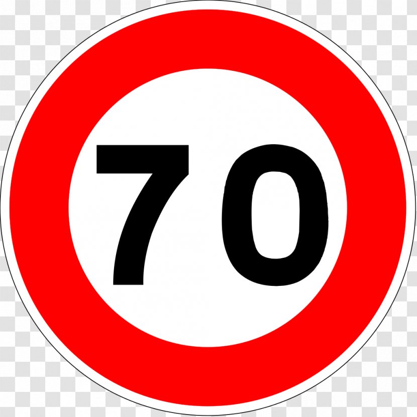 Traffic Sign Speed Limit Regulatory Light Warning - Side Road Transparent PNG