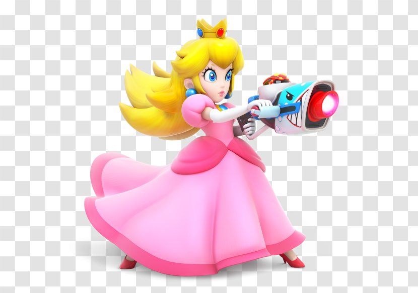 Mario + Rabbids Kingdom Battle Princess Peach & Yoshi Luigi - Bros Transparent PNG