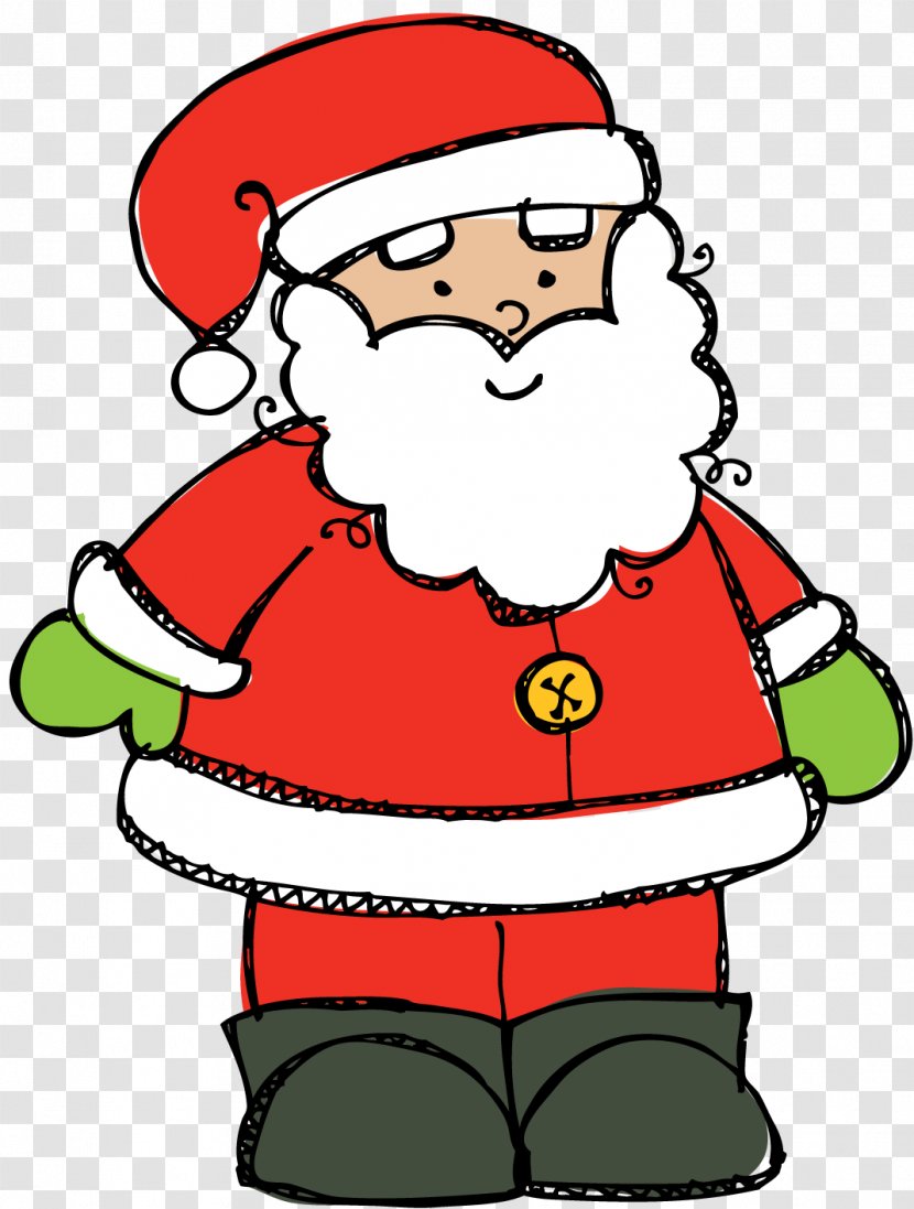 Santa Claus Christmas Clip Art - Area Transparent PNG