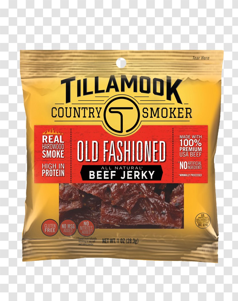 Tillamook Jerky Beef Meat Smoking Transparent PNG