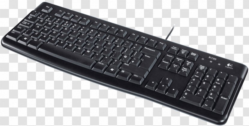 Computer Keyboard Mouse Logitech Laptop USB - Numeric Keypad Transparent PNG