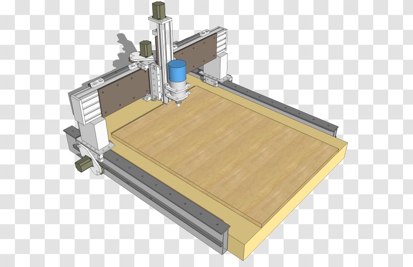 Machine Computer Numerical Control CNC Router Milling Lathe - Wood Transparent PNG