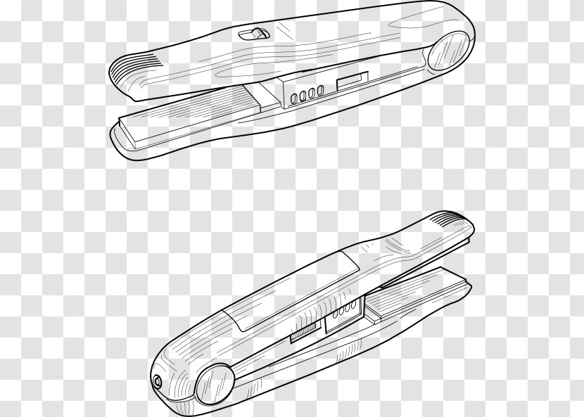 Hair Iron Dryers Clip Art - Automotive Design Transparent PNG