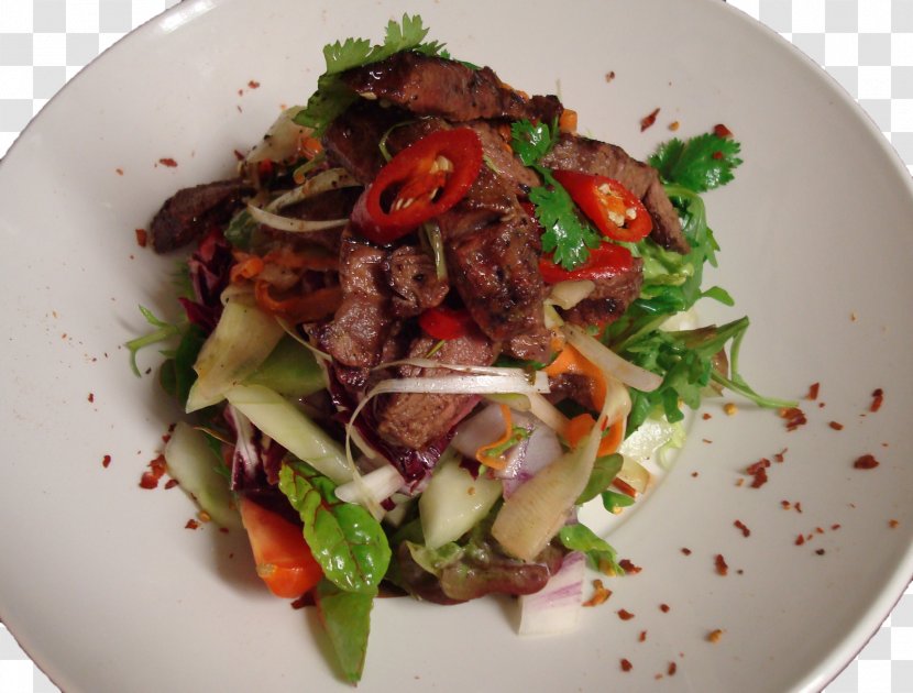 Fattoush Vegetarian Cuisine Thai Recipe Leaf Vegetable - Salad Transparent PNG