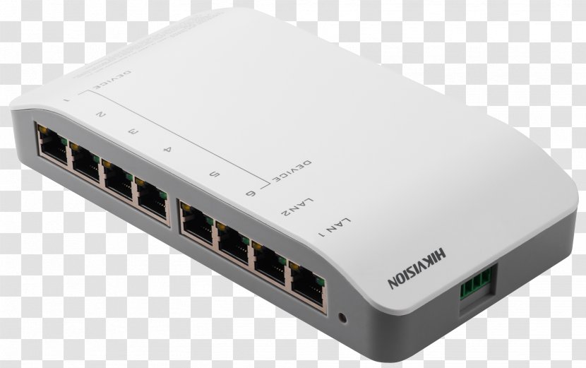 Nintendo DS IP Camera Power Over Ethernet Interface Hikvision - Network Switch Transparent PNG