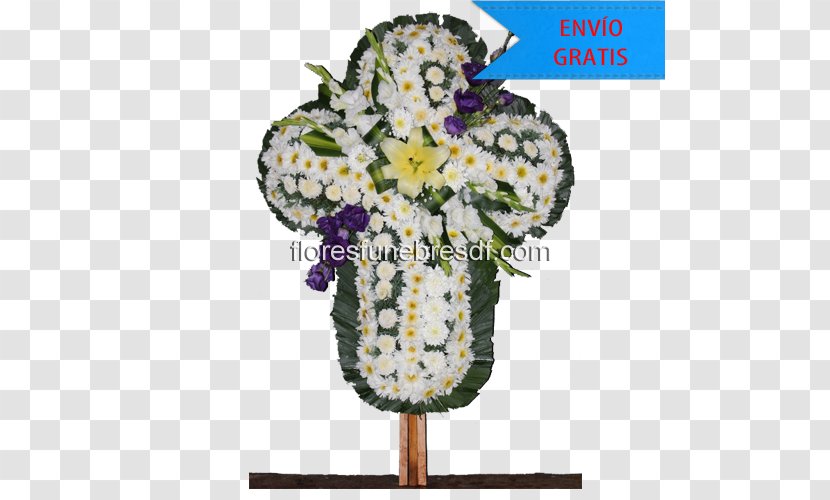 Cut Flowers Funeral Wreath Artificial Flower - Plant Transparent PNG