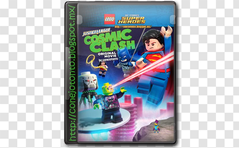 Batman Superman Brainiac Justice League Lego DC Comics Transparent PNG