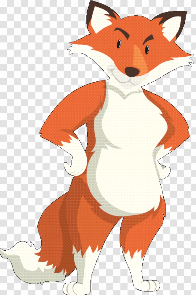 Fox Cartoon - Character Created By - Animal Figure Transparent PNG