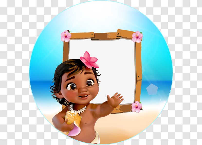 Moana Wedding Invitation Infant Baby Shower Party - Toy Transparent PNG
