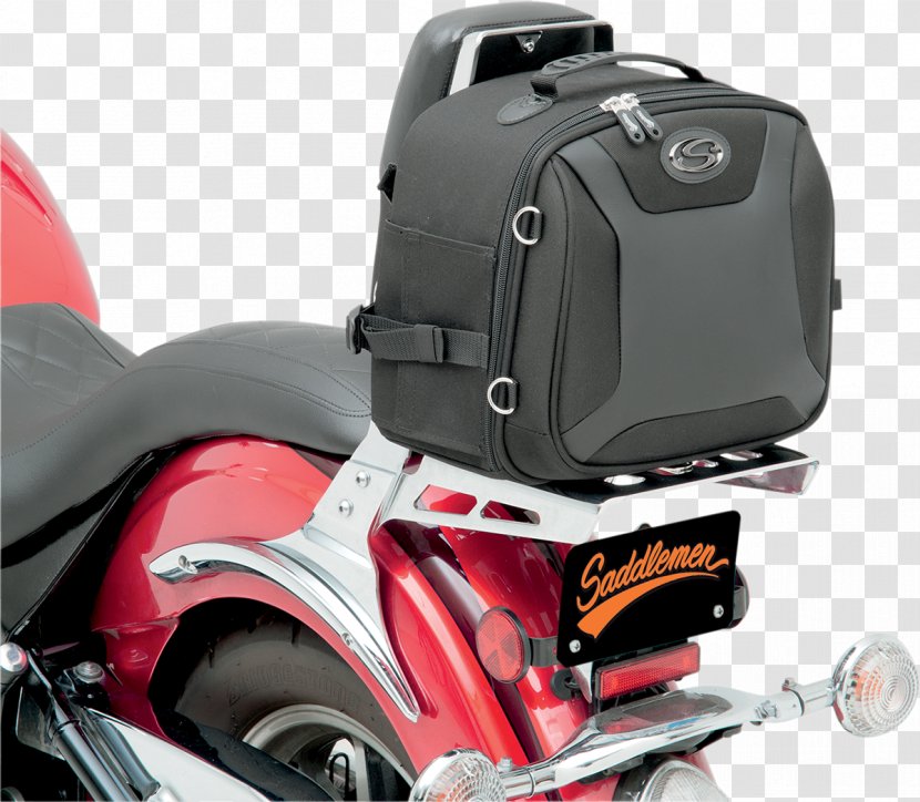 Saddlebag Motorcycle Accessories Sissy Bar Harley-Davidson - Car Transparent PNG
