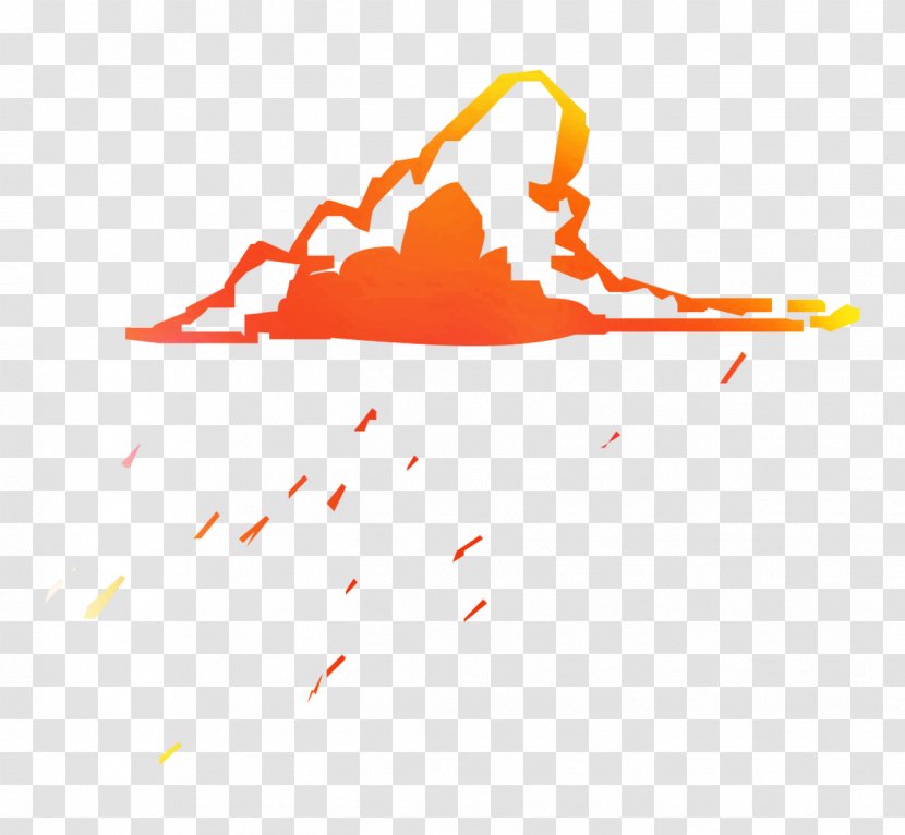 Clip Art Logo Product Design Line - Orange - Rain Transparent PNG