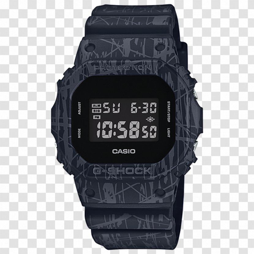 Master Of G G-Shock DW5600 Watch Casio - Shockresistant Transparent PNG