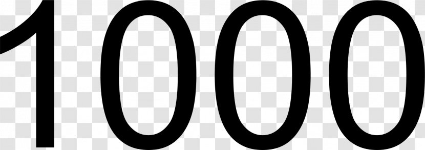 Natural Number Loan Parity Counting - Monochrome Photography - 1000 Transparent PNG