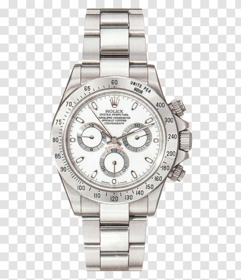 Rolex Daytona Sea Dweller Datejust GMT Master II - Strap - Silver Mechanical Male Watch Transparent PNG