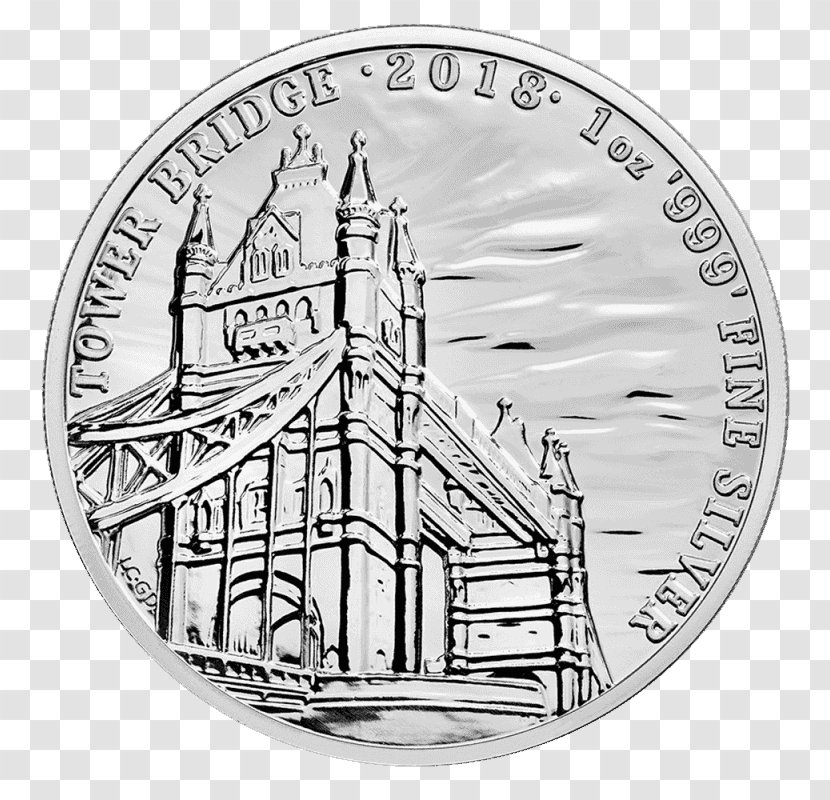 Royal Mint Big Ben Landmarks Of Britain Bullion Coin Silver Transparent PNG