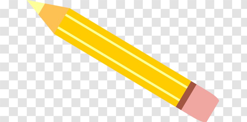 Pen Yellow Crayon Gratis - Color Transparent PNG
