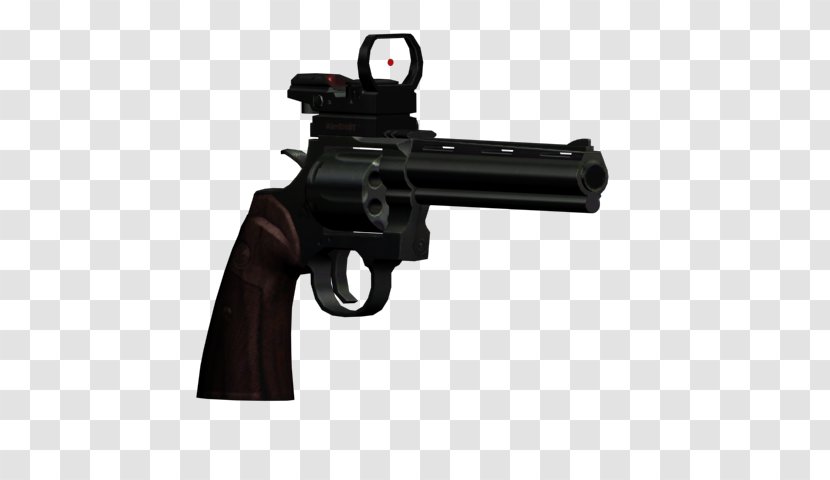 Revolver Grand Theft Auto: San Andreas Firearm Weapon Trigger - Gun Accessory Transparent PNG