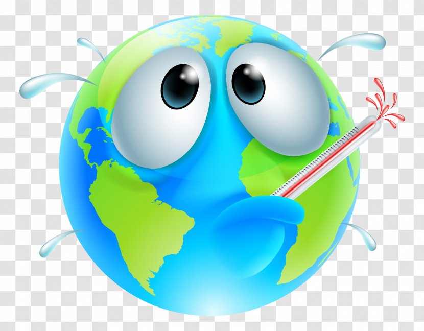 Global Warming Royalty-free Climate Change Illustration - Natural Environment - Sick Of The Earth Transparent PNG