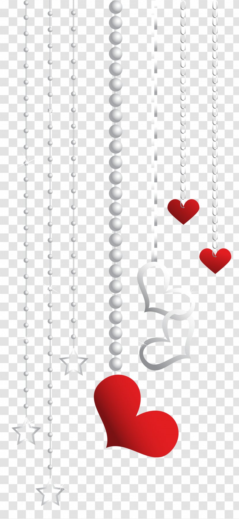 Heart Red Pattern - Flower - Valentine's Day Decoration Transparent PNG Clip Art Image Transparent PNG