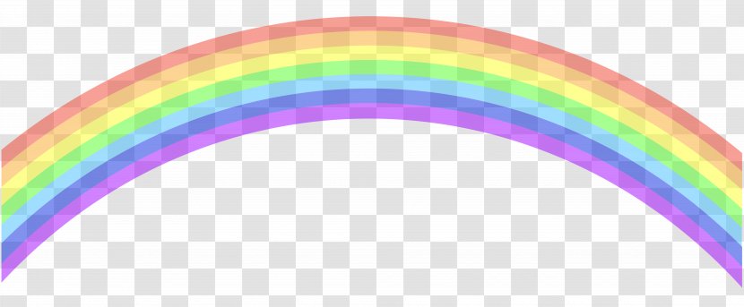 Rainbow Sky - Clip Art Image Transparent PNG