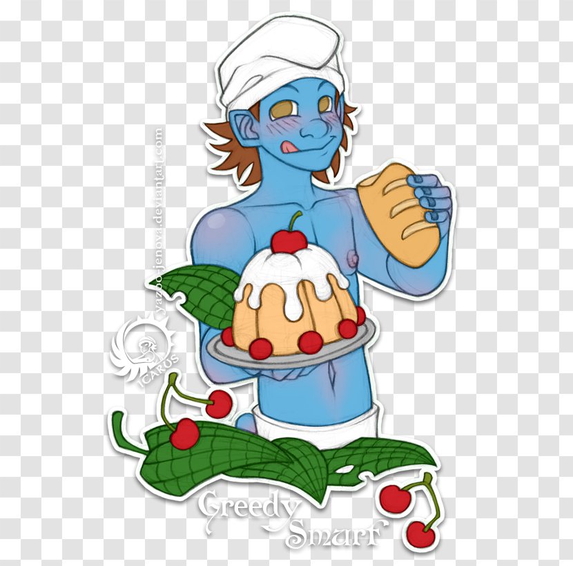 Greedy Smurf The Smurfs Algorithm - Artwork Transparent PNG