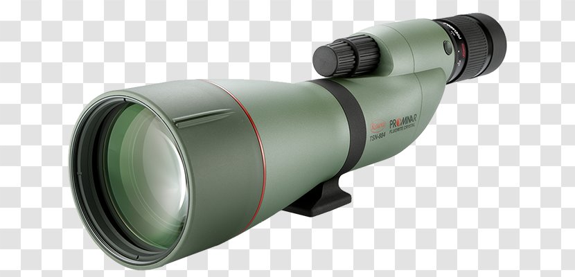 Spotting Scopes Kowa Company, Ltd. Binoculars Telescopic Sight Viewing Instrument - Telephoto Lens Transparent PNG