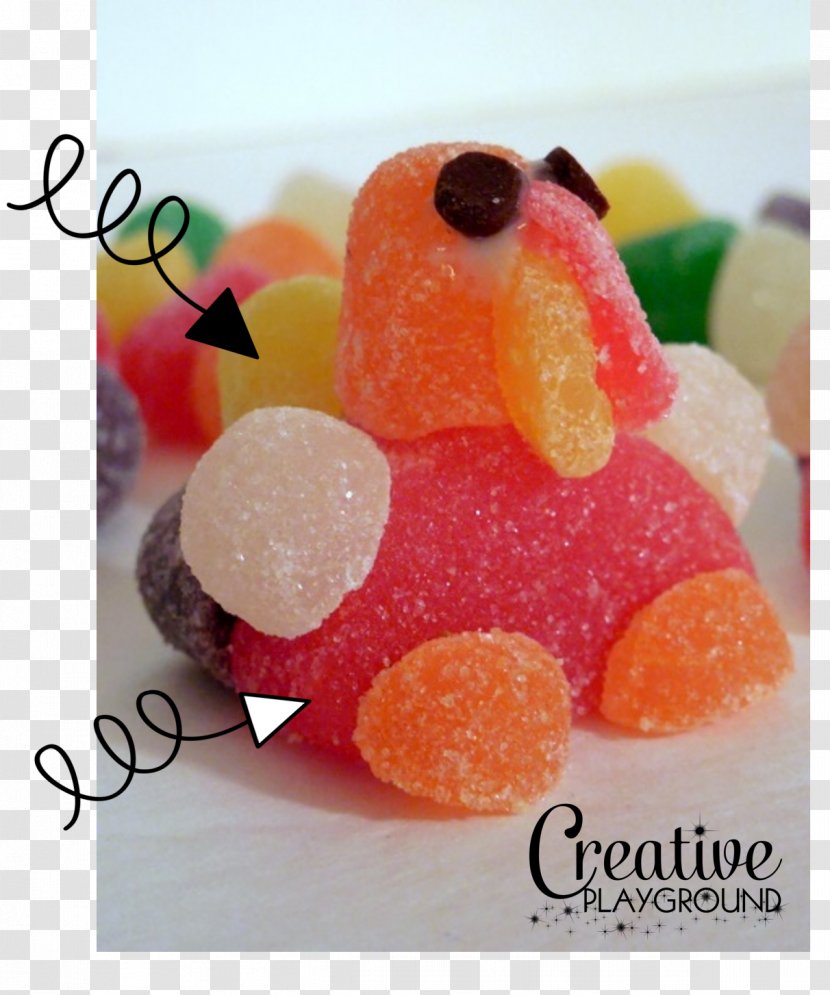 Gumdrop Gelatin Dessert Gummi Candy Wine Gum - Recipe Transparent PNG