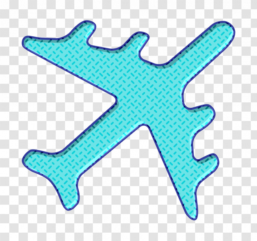 Universal 10 Icon Transport Icon Black Airplane Icon Transparent PNG