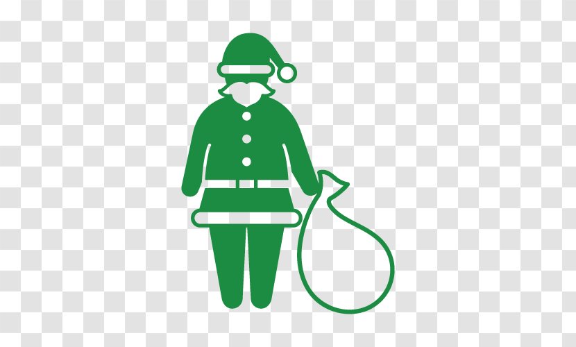 Santa Clause Christmas - Headgear Green Transparent PNG