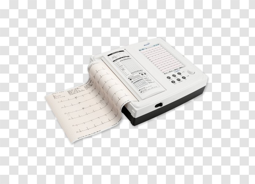 Electrocardiogram Ausilium Cardio 7 Electrocardiography Electrocardiógrafo ECG CARDIO - Heart Transparent PNG