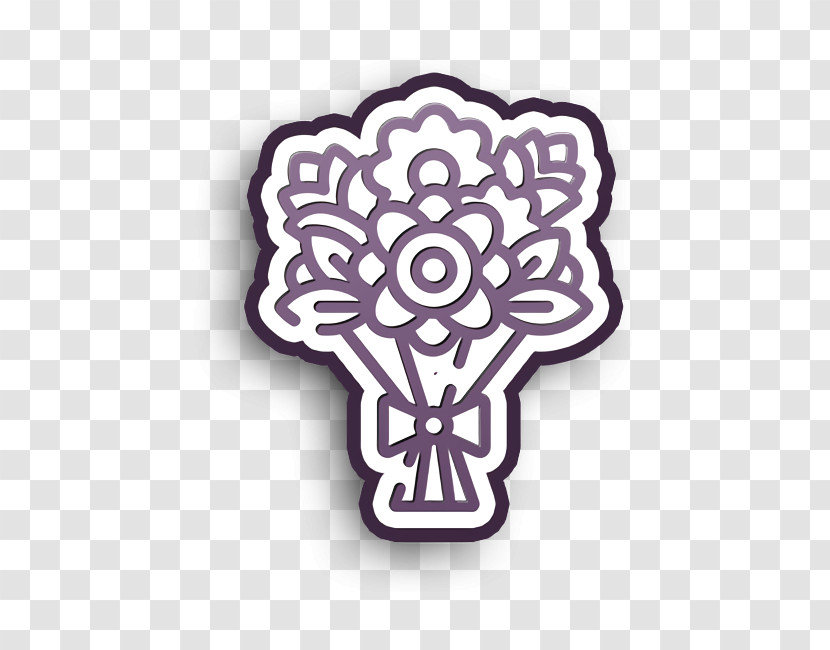 Wedding Icon Flower Bouquet Icon Bouquet Icon Transparent PNG