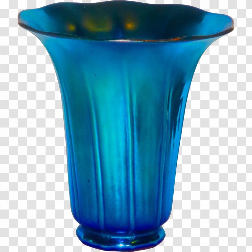 Cobalt Blue Vase Glass Transparent PNG