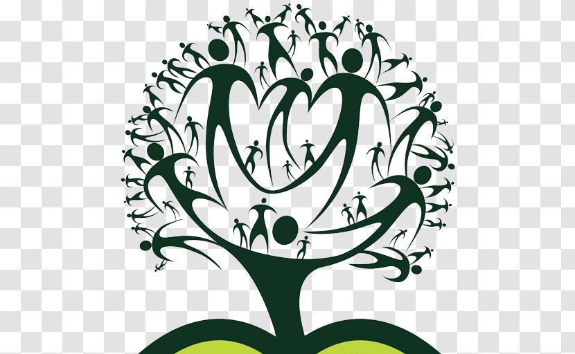Family Reunion Tree Genealogy Clip Art - Plant Stem Transparent PNG