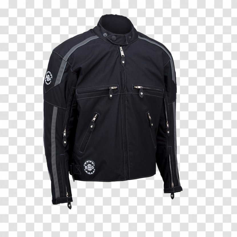 Leather Jacket Clothing Motorcycle Sleeve - Kawasaki Heavy Industries - Warm Weather Transparent PNG