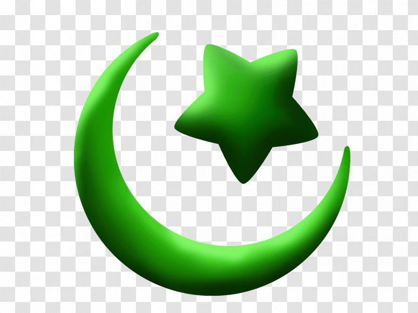 Symbols Of Islam Star And Crescent Religion - Sikhism Transparent PNG