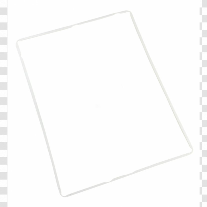 Rectangle Square Meter Line - White Frame Transparent PNG