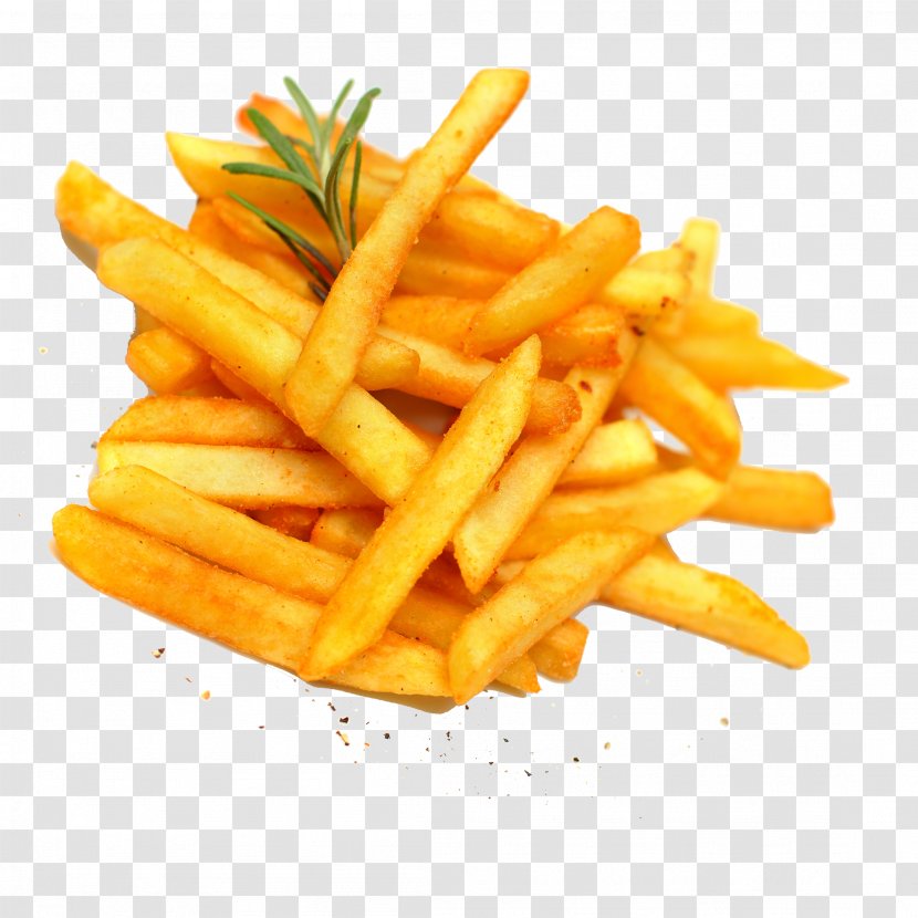 Hamburger French Fries Fried Chicken Fast Food Fish - Deep Frying - HD Transparent PNG