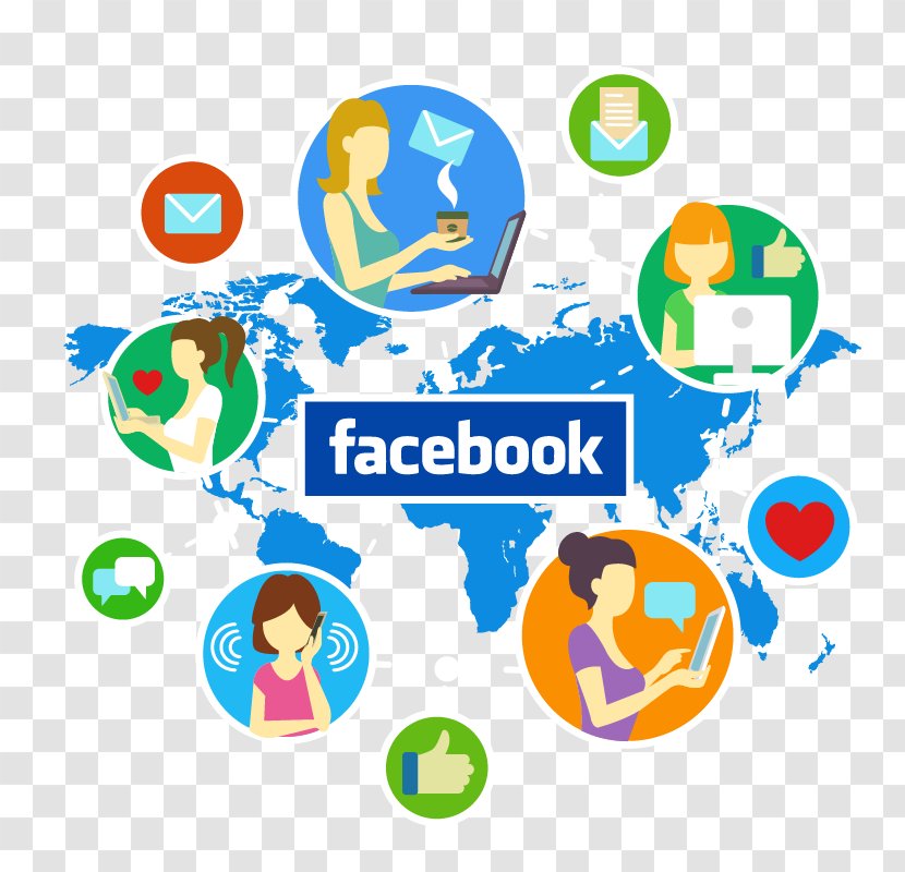 Digital Marketing Social Media Network Advertising Facebook - Text Transparent PNG
